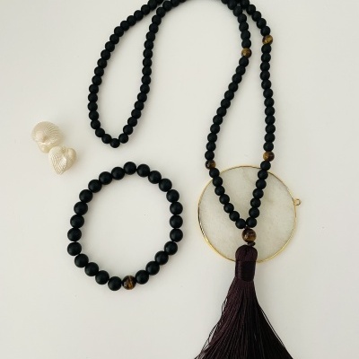 Japamala pedras naturais ou pulseira   🪷📿