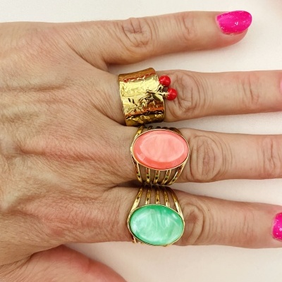 Anéis em aço ajustáveis #279