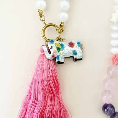 Japamala pedras naturais 🌟 Mod # 8