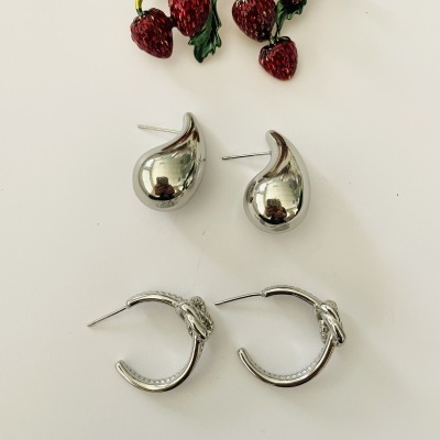 Argolas  prateadas #93