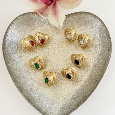 Brincos coração #5