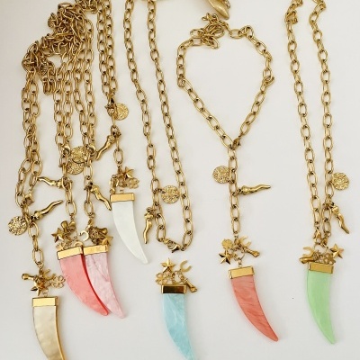 Colar 5 Saimão ⭐ proteção-  #9