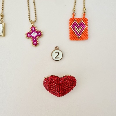 Colares Escapulário com missangas japonesas #61