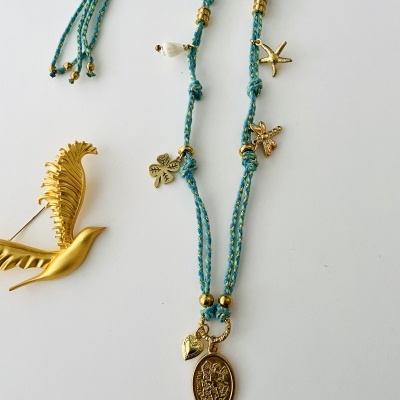 Colares Arcanjo Miguel , com cordão ❤️ #14