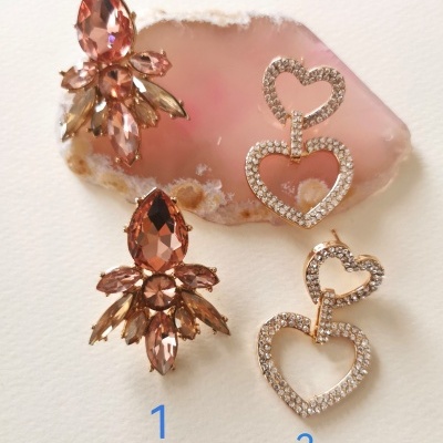 Dourados e côr de pêssego 🤍