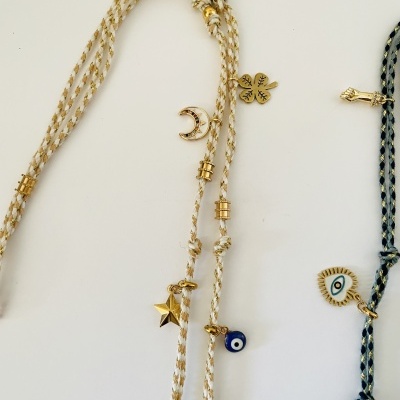 Colares elefante, com cordão