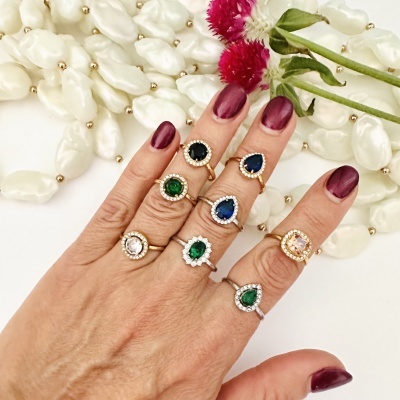 Anéis em aço ajustáveis #289