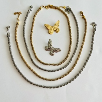 Correntes douradas e Prateadas