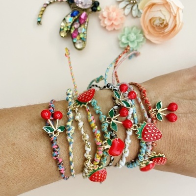 Pulseiras ajustáveis #136 - para a mão ou pé