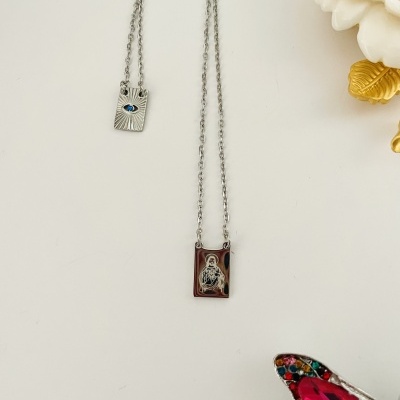 Escapulário olho ou Santa #43