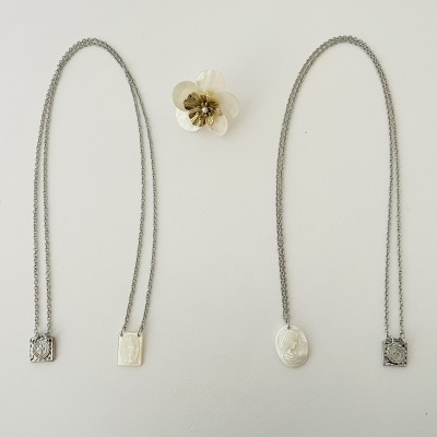 Escapulários prateados #8