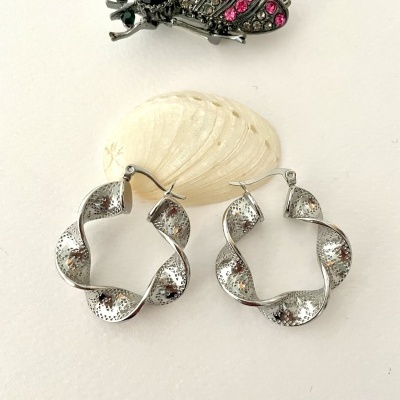 Argolas prateadas #89*