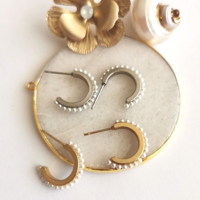 Argolas pérolas* 123