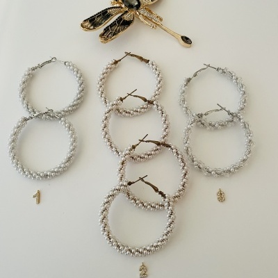 Argolas pérolas - Promoção