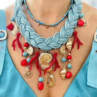 Colares Turquesa 🩵