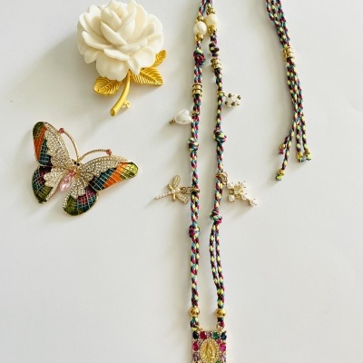 Colar cordão Mãe Maria