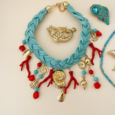 Colares Turquesa 🩵