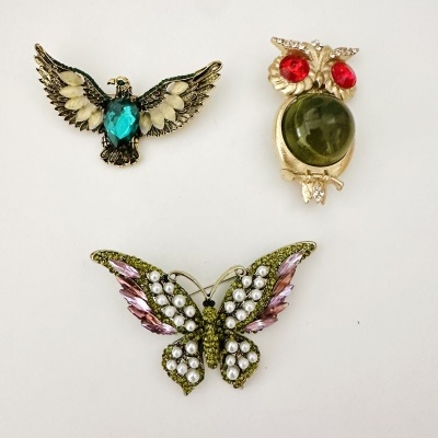 Pregadeiras XL - Mocho, borboleta e Fénix