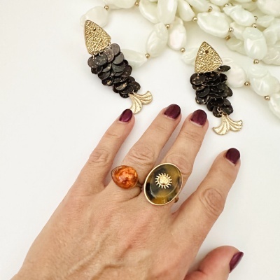 Anéis em aço ajustáveis #291