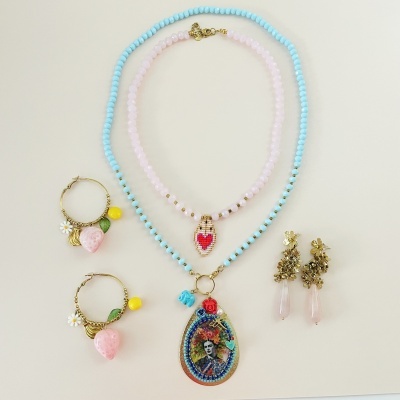 Colar Frida ou colar coração🌹❤️ #6