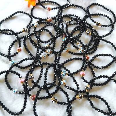 Pulseiras Turmalina Negra - Com dourado ou prateado