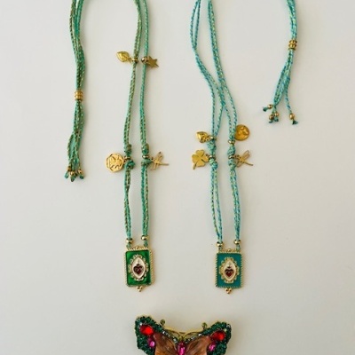 Colar cordão sagrado Corazón #24