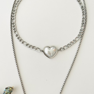 Colar coração ou colar coral