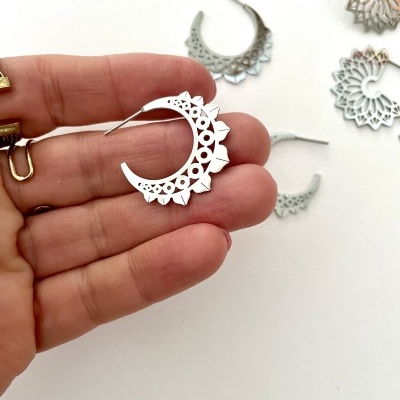 Argolas prateadas #2*