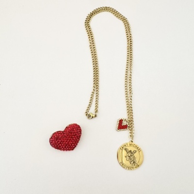 Escapulário Missangas e Arcanjos 🤍⭐️ #44