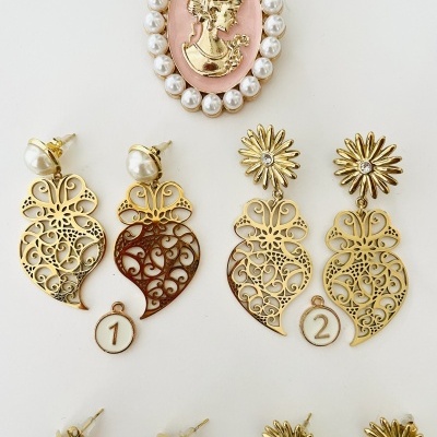 Brincos Corações de Viana - mod #1*