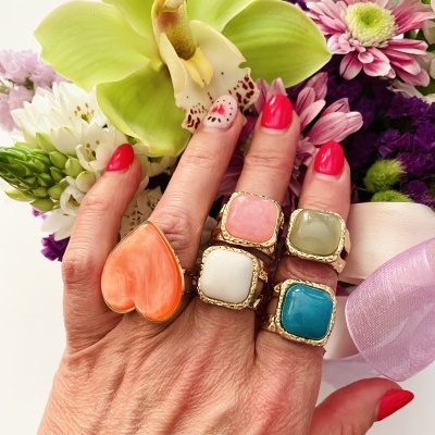 Anéis em aço ajustáveis #281