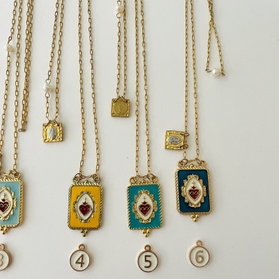 Colares Escapulário Sagrado Corázon #2