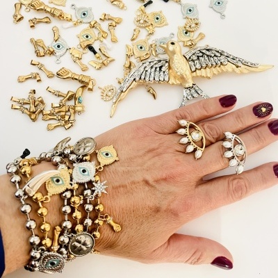 Pulseiras 5 Saimão -⭐️🧿🌙 Amuletos - Proteção