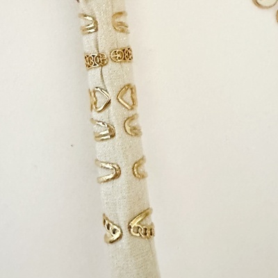 PROMOÇÃO - Anéis em aço ajustáveis #300