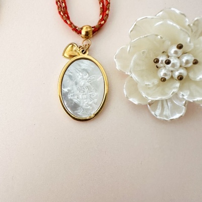 Colar Arcanjo Miguel , com cordão ❤️ #33