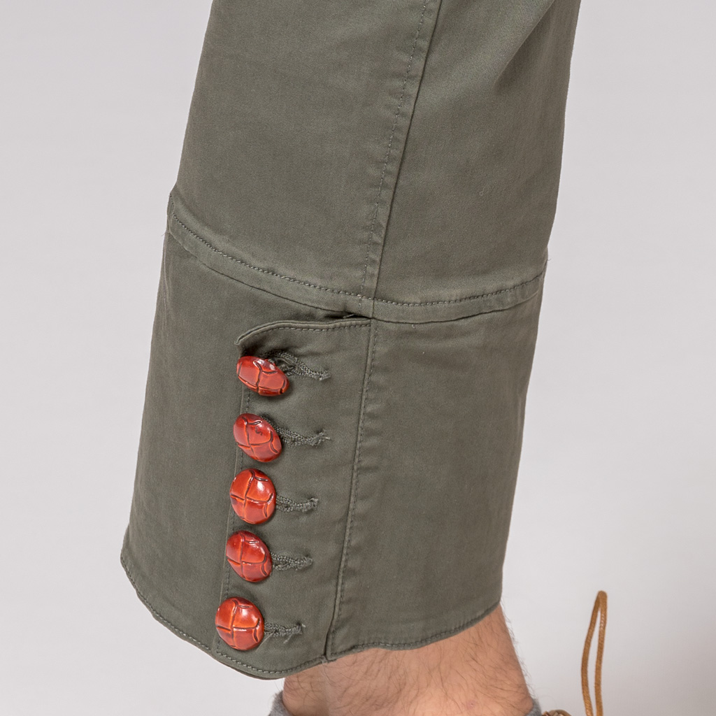Calças Camperas com botões