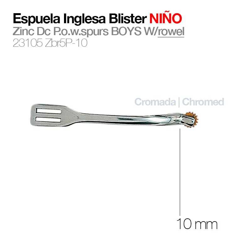 ESPORA INGLESA BLISTER  CRIANÇA 23105-ZBR5P-10