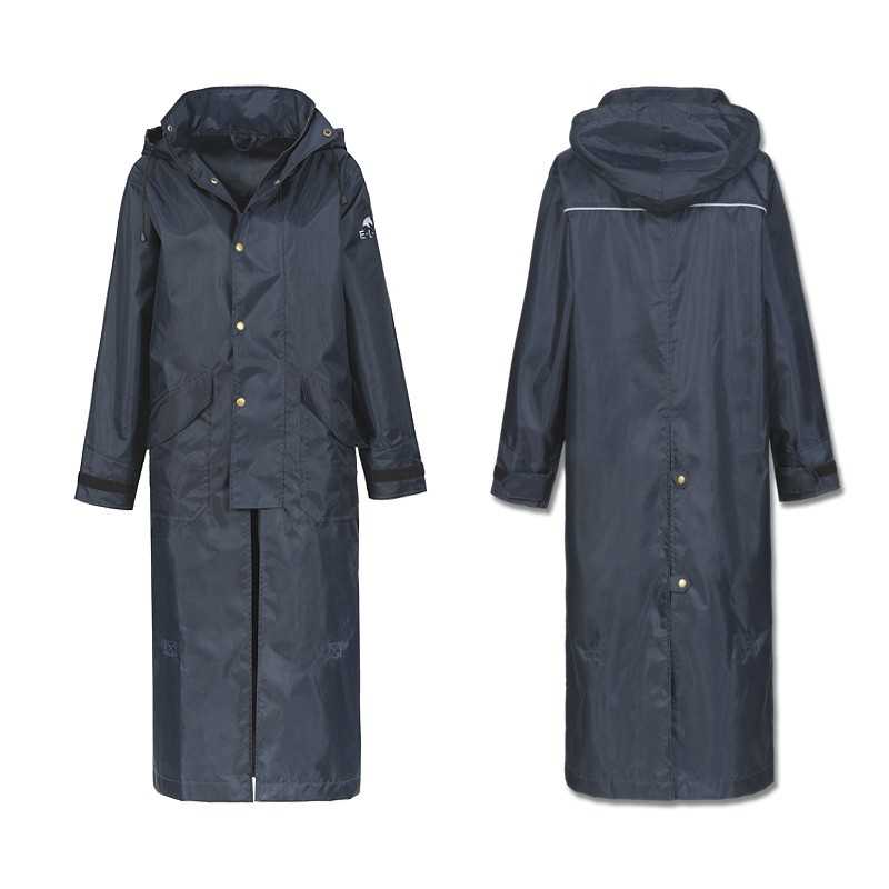 Gabardine impermeável para montar a cavalo