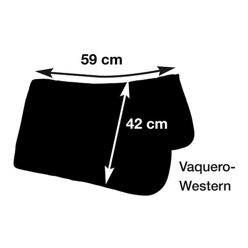 Dimensões de um produto Vaquero-Western 59x42 cm