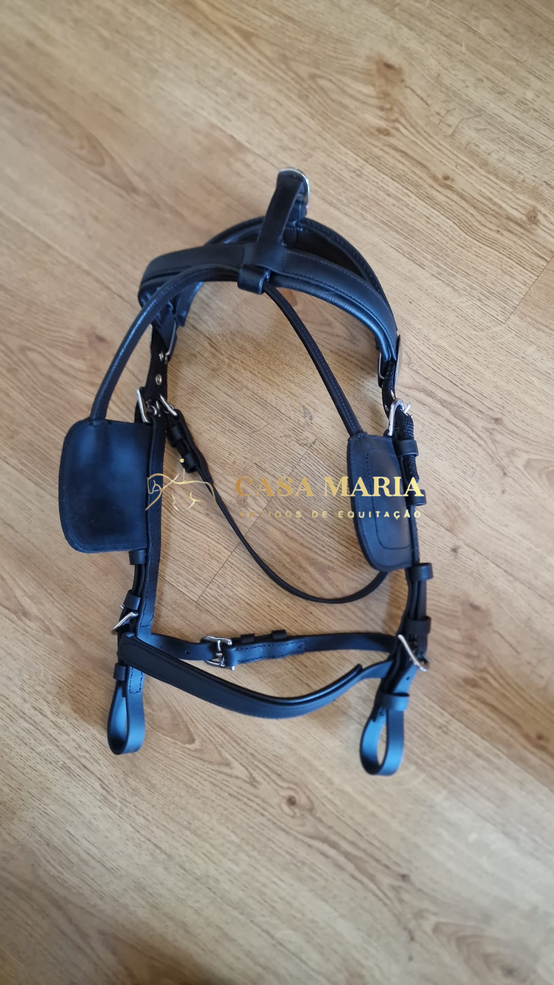 Arreios De Atrelagem C/ Coelheira e Engate Rápido - Pónei