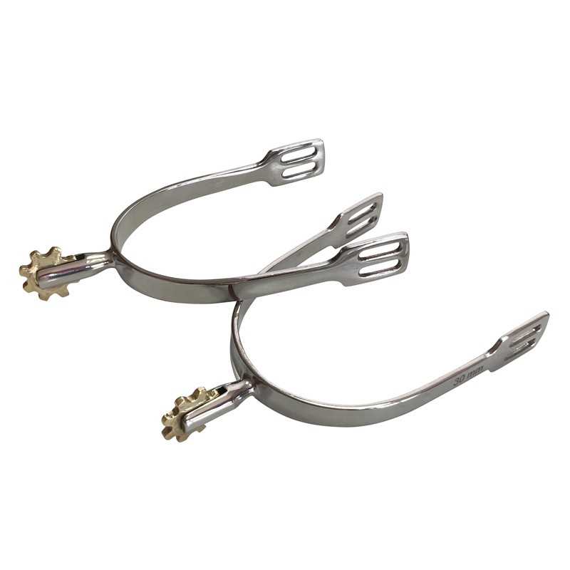 Esporas PLANA roleta BRONZE INOX