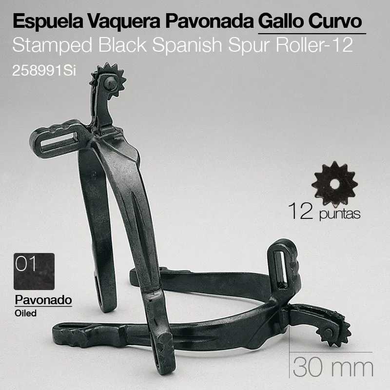 ESPORA VAQUEIRA PUA/CURVO OXIDADA 258991SI