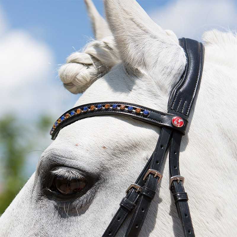 Cabeçada para bridão Kieffer Ultrasoft Fashion