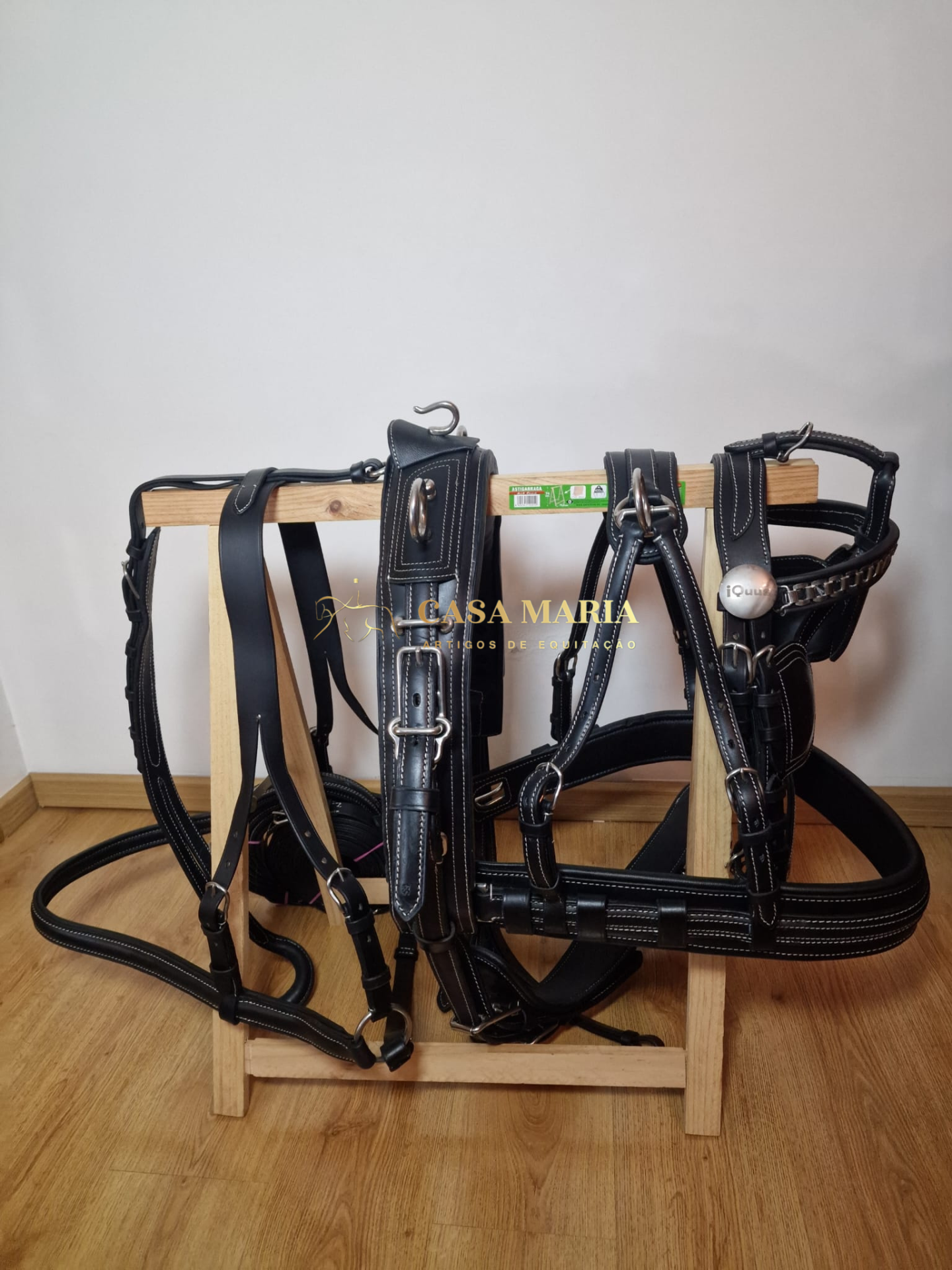 Arreios de Atrelagem Deluxe de Peitoral Engate rápido - Novo Modelo