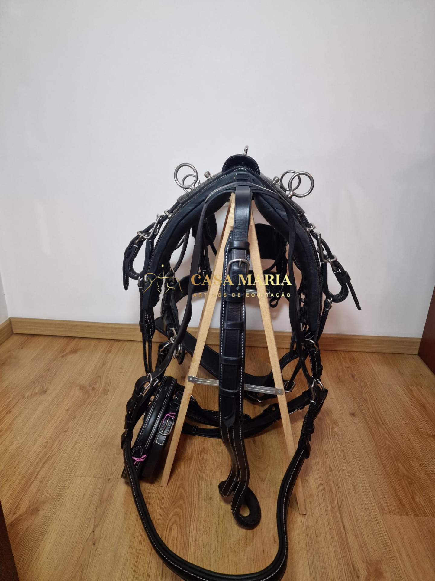 Arreios de Atrelagem Deluxe de Peitoral Engate rápido - Novo Modelo