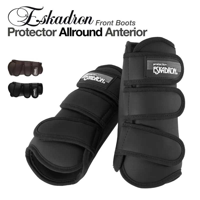 Botas de proteção para equitação Eskadron Preto com velcro