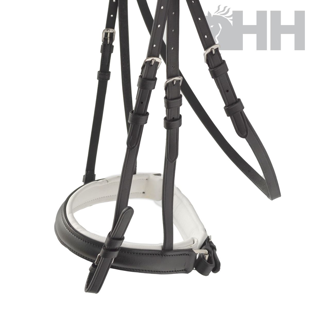 CABEÇADA INGLESA HH MIMAS FREIO-BRIDÃO