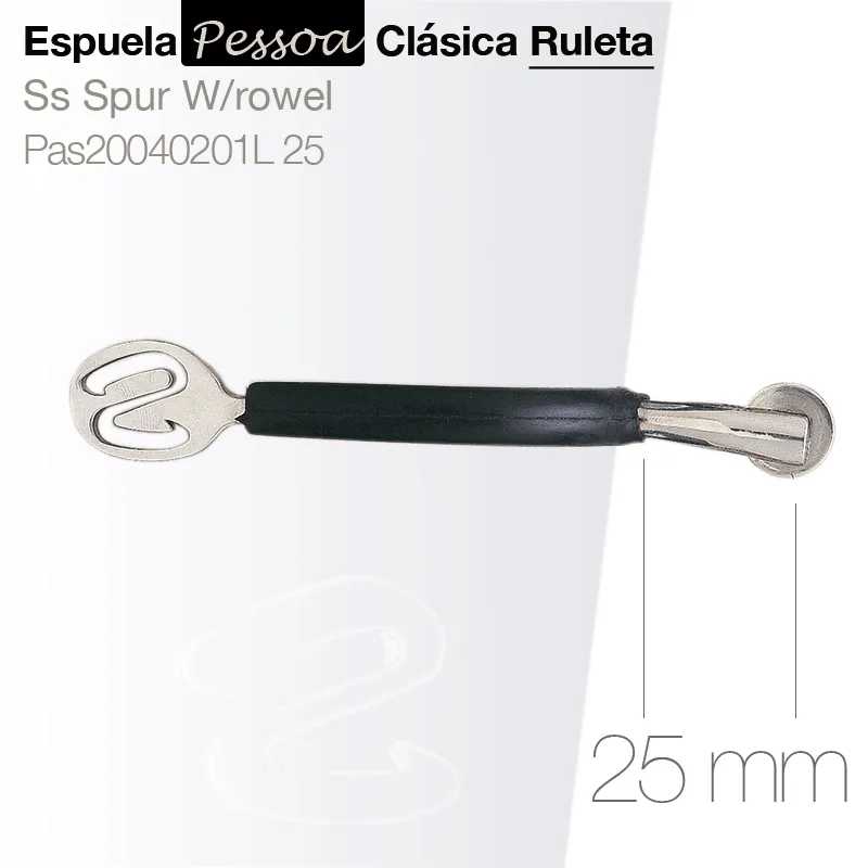 ESPORA PESSOA CLASICA C/ROSETA PAS20040201L 25mm