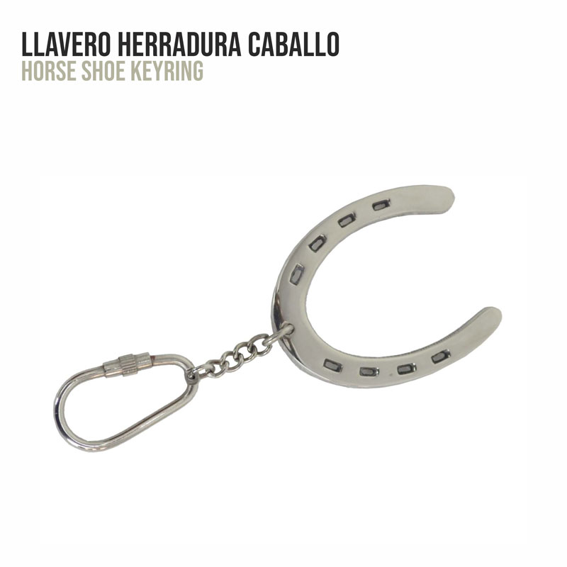 PORTA-CHAVES FERRADURA CAVALO