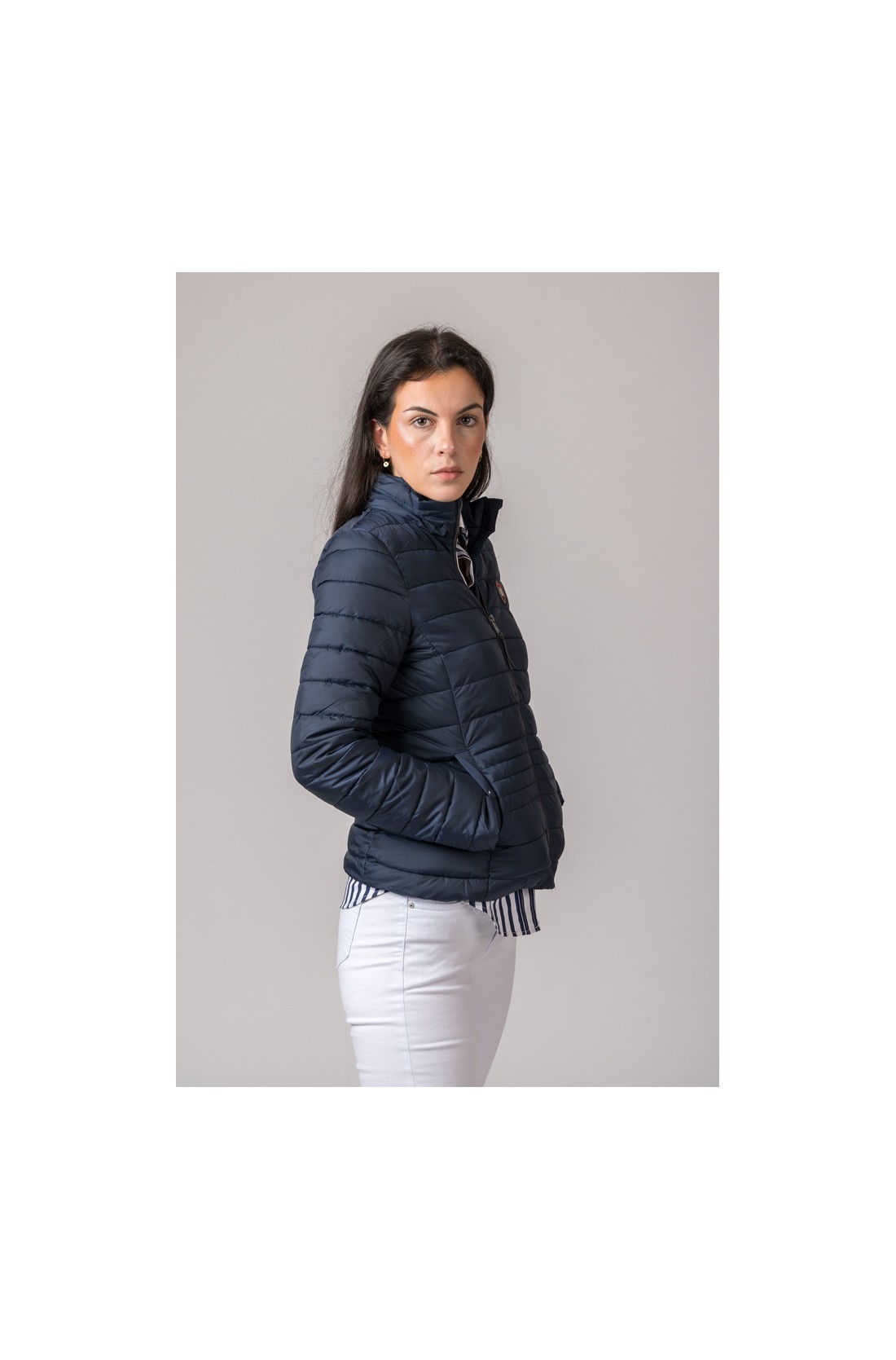 CASACO VICTORIA AZUL MARINHO